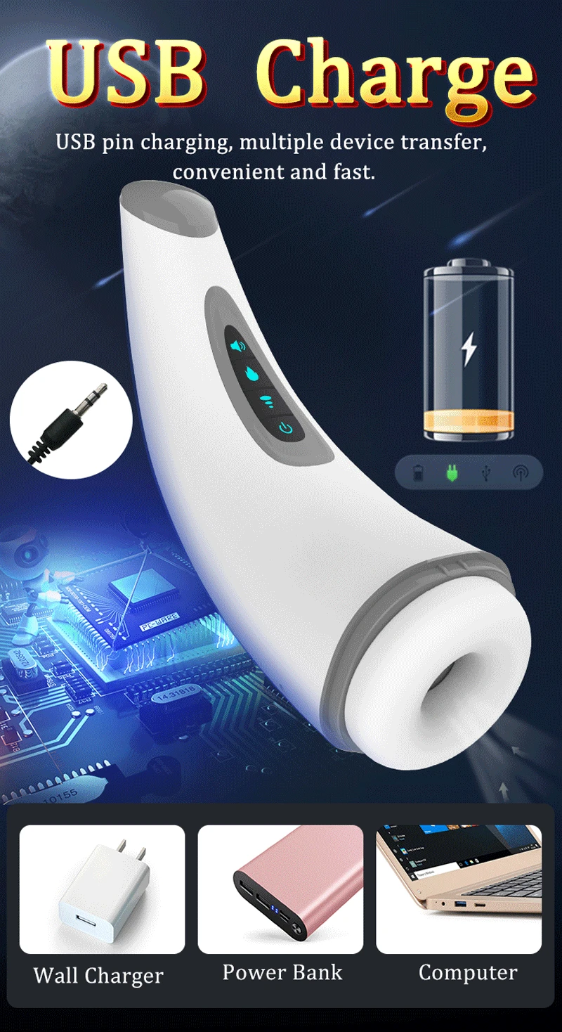 Automatisk manlig masturbator med sugfunktion_voghion.com