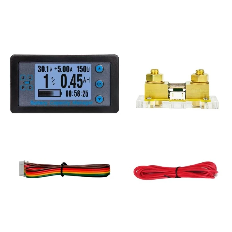 

Capacity Meter ABS Clear & Comprehensive Data Display