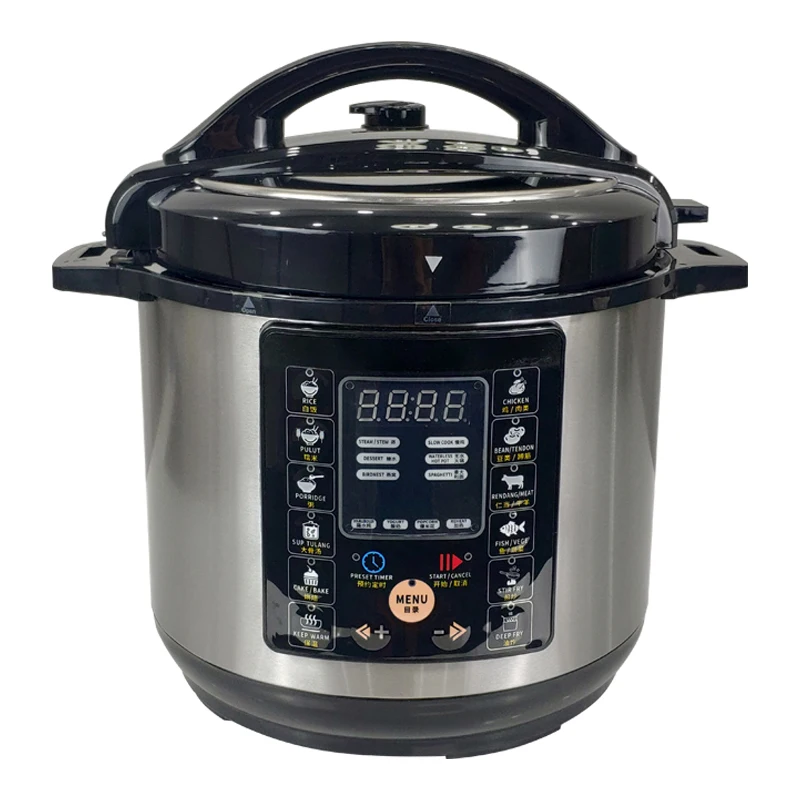 8L Smart Multifunction Electric Pressure Cooker