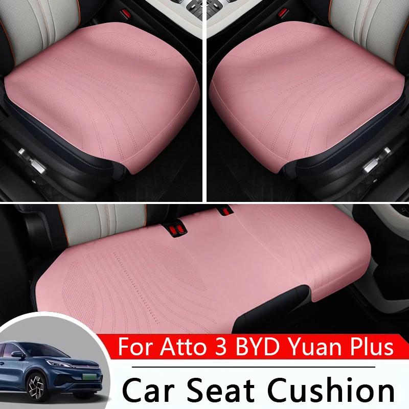 3PCSLuxuryCarSeatCushionforBYDAtto3YuanPlus2023Ultrathin