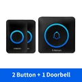 2Button 1Bell-Black