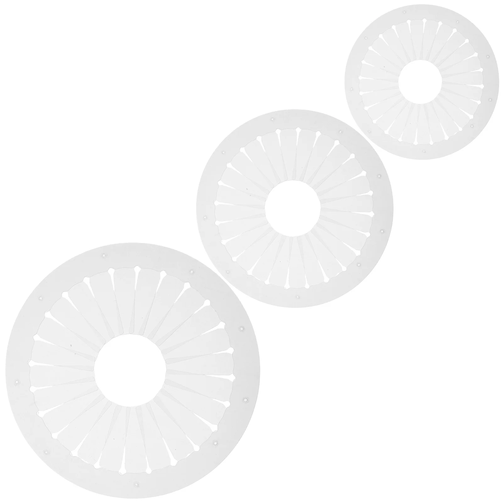Plastic Ribbon Rosette Maker Tool for DIY Crafts and Badge Making