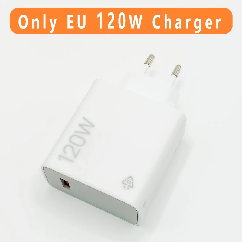 120W Original Xiaomi Hypercharge Fast Charging Travel Adapter