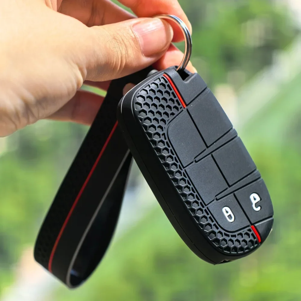 Premium Leather Keychain Cover