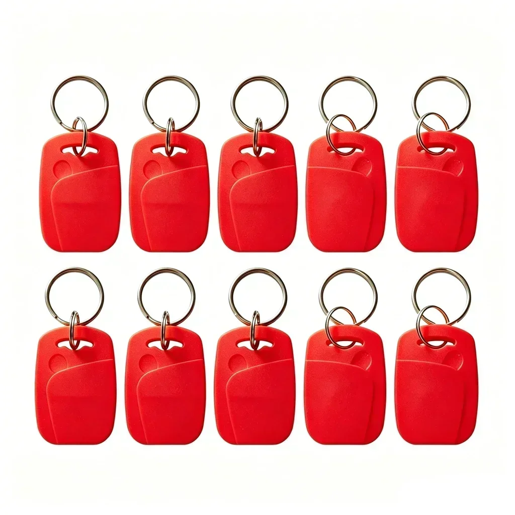 Dual Frequency RFID Access Control Keyfob - Durable ABS Key Ring