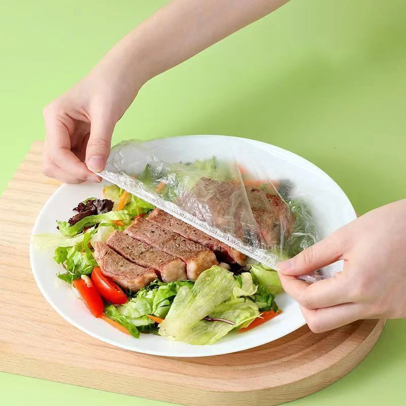 fresh keeping bags 10/100/200pcs disposable food cover bags for fruit vegetable food packaging kitchen accessories