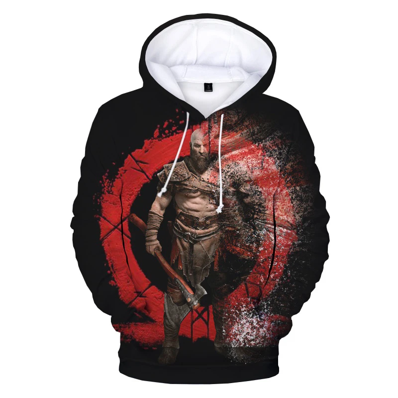 

2023 Game God Of War Printed 3D Cool Winter Autumn Hoodies Men Women Anime Sweatshirt Personality Casual Oversized Pullover Coat