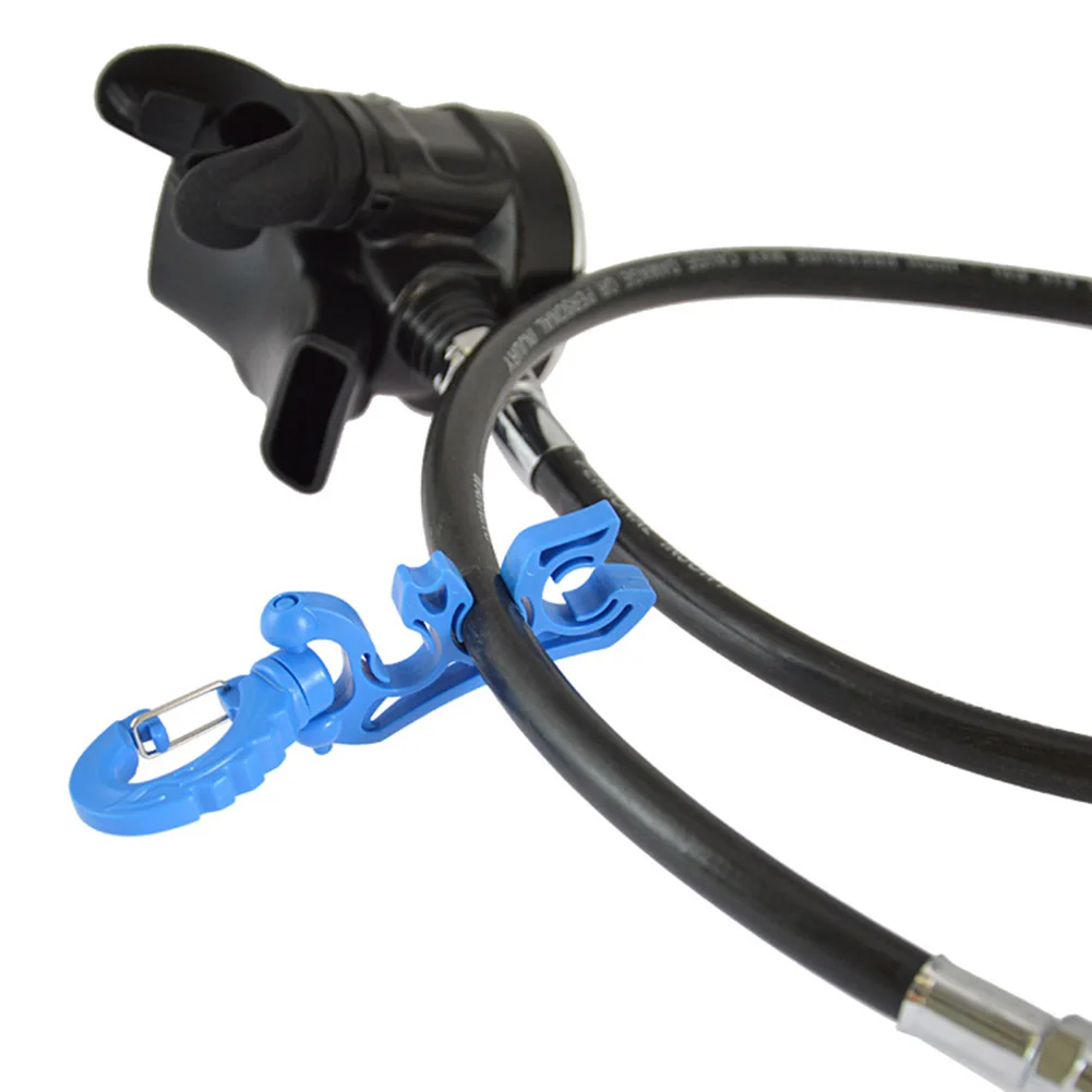 Scuba Diving Clip Secures Your Diving Gear Dual BCD Hose Holder Regulator Hose Holder Secure Clamp Restraint Parts