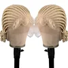 Perruque tressée courte en dentelle complète de 8 pouces, style BOB, perruque synthétique courte tressée en boîte, perruque en fibre résistante à la chaleur