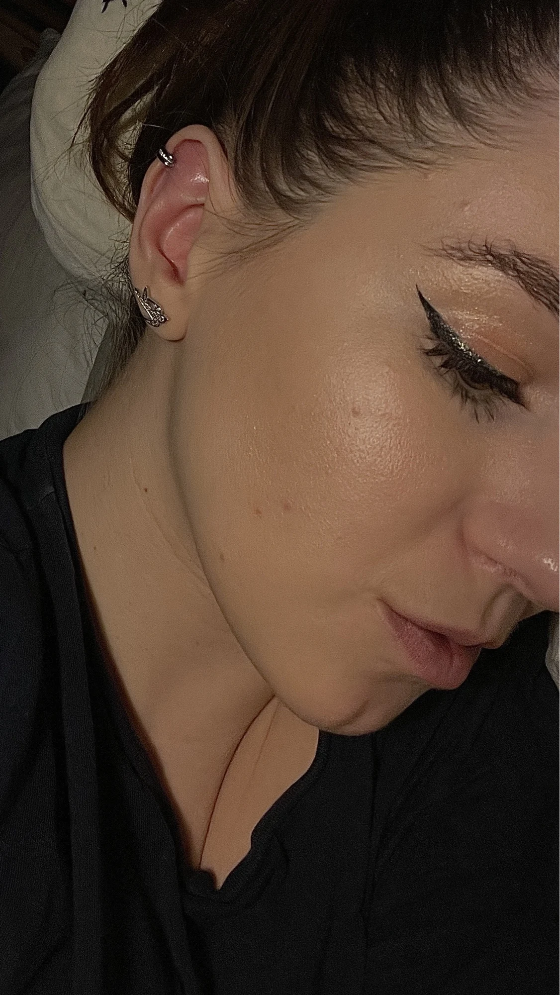 1PC Ohrringe Ohrstecker G23 Titan Piercing Zirkon 8/10/12mm Hoops Clicker Nasenringe Septum Tragus Knorpel Helix Conch Piercing – Detail 36
