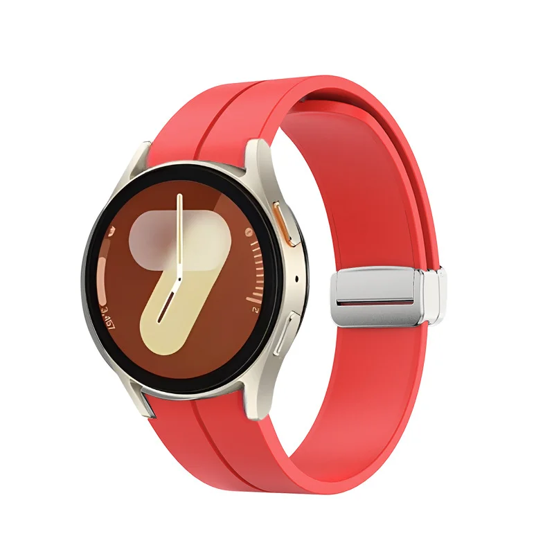 Magnetic Buckle Silicone Strap Wristband Replacement