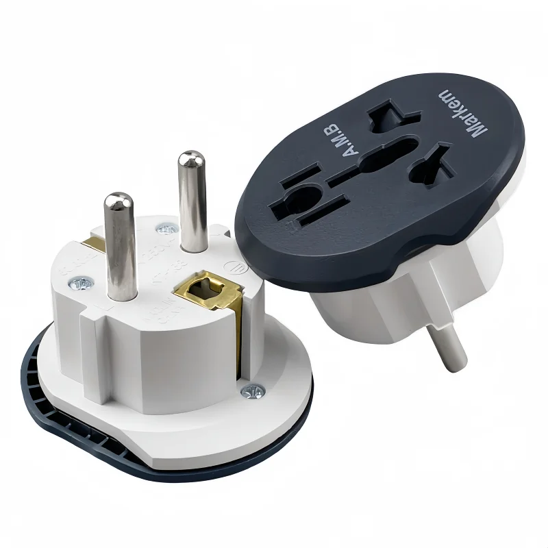 Universal Travel Charger Adapter with 16A Power Socket Plug