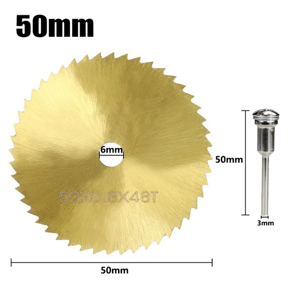 

Circular Saw Blade Set 50/60mm HSS High Speed Steel Saw Disc With Extension Rod Cutting Discs For Wood Metal Plastic Cutting Saw