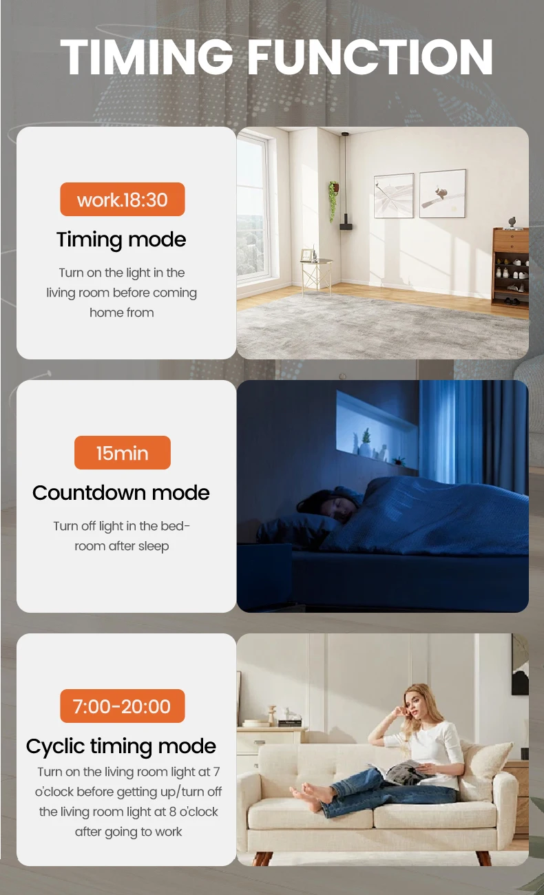 LARKKEY Programmable Wifi Breaker TUYA Smart Circuit Breaker Power Metering Over Current Under Voltage Protection DIN