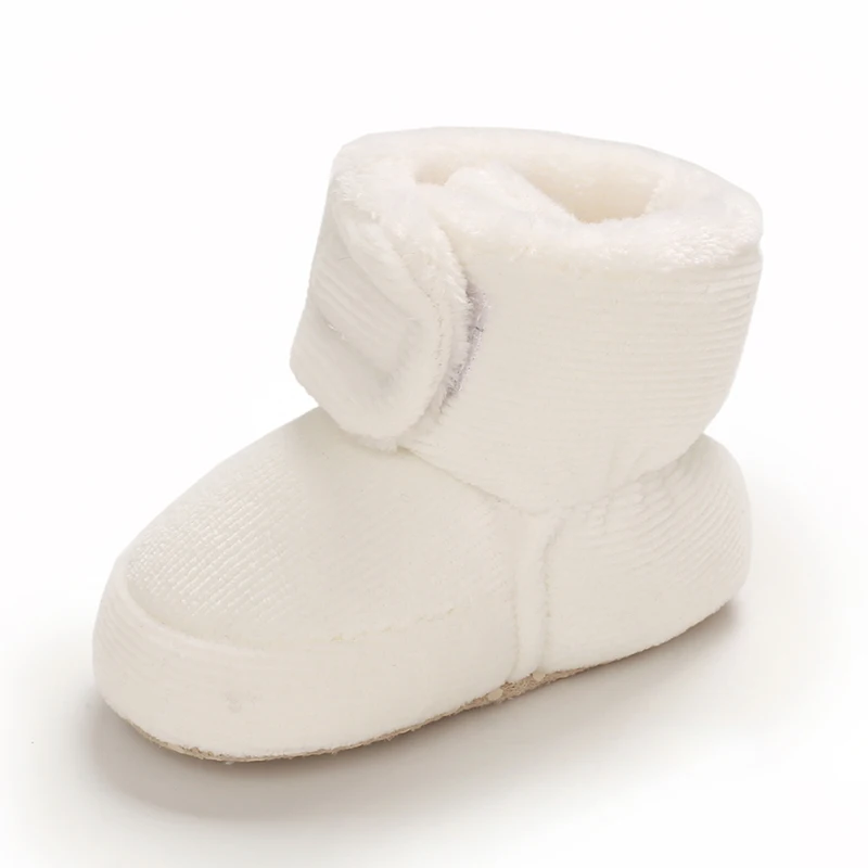Newborn Baby Socks Shoes Boy Girl Star Toddler First Walkers Booties Cotton Comfort Soft Anti-slip Warm Infant Crib Shoes 3