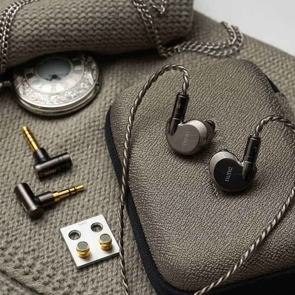 2024 New DUNU Falcon Ultra Titanium Grey Loong Year Edition Dynamic Driver IEMs with Replaceable Sounding Filters MMCX Cable 4