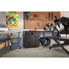 9 Cubic Ft. Heavy-Duty Resin Cabinet with 2 Shelves, Dark Grey 2