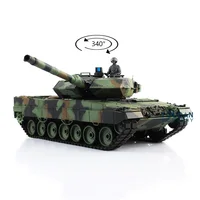 1/16 2.4Ghz Heng Long 7.0 Plastic Ver Leopard2A6 RC Tank 3889 Remote Controlled Vehicle TH17573-SMT2 1