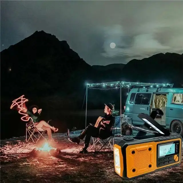 5000mAh Emergency Weather Radio 4