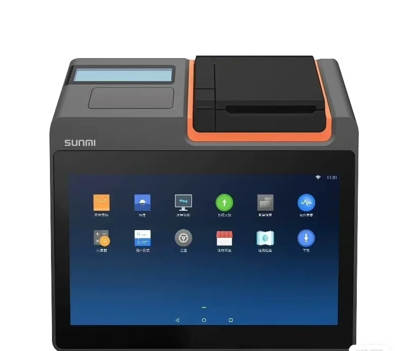 

Мини-аппарат для биллинга Sunmi T1 Android, Pos-терминал 1 + 8G, все в одном, планшетный Pos-терминал, сенсорный экран, встроенный принтер