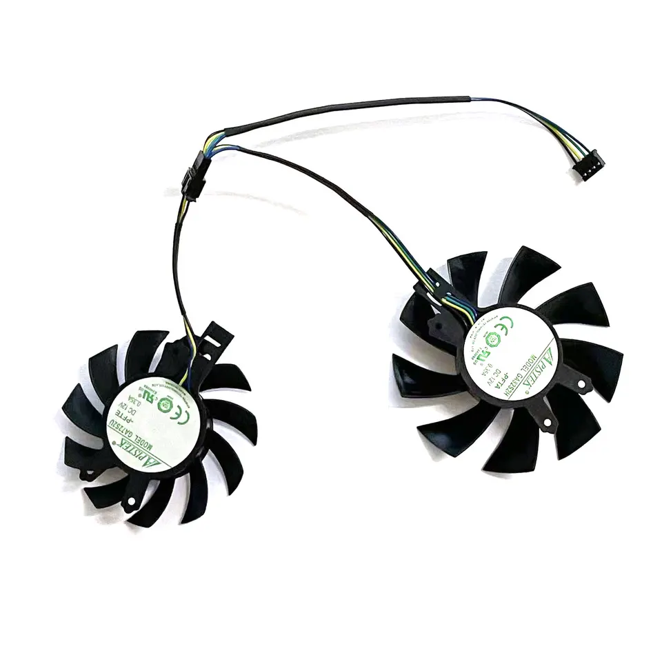 Zotac Gaming用冷却ファン,ツイン交換ファン,4ピン,gtx 1660 super