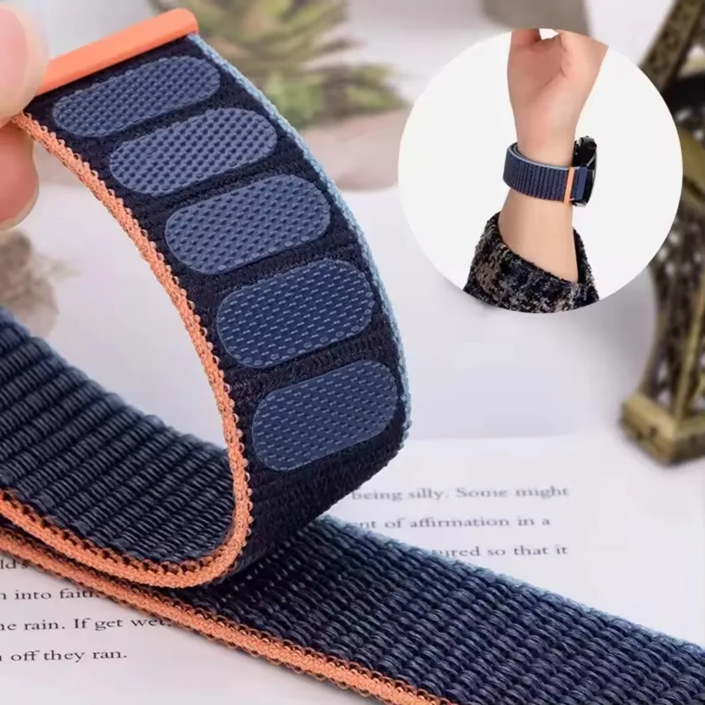 Comfortable Nylon Loop Strap for Smartwatches - Available in 20mm and 22mm Sizes