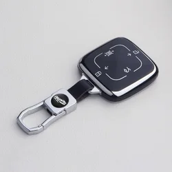 Premium Car Key Protection Cover - Stylish Keychain Holder & Interior Accessory - Key Case  Zeekr (Style3 Black)
