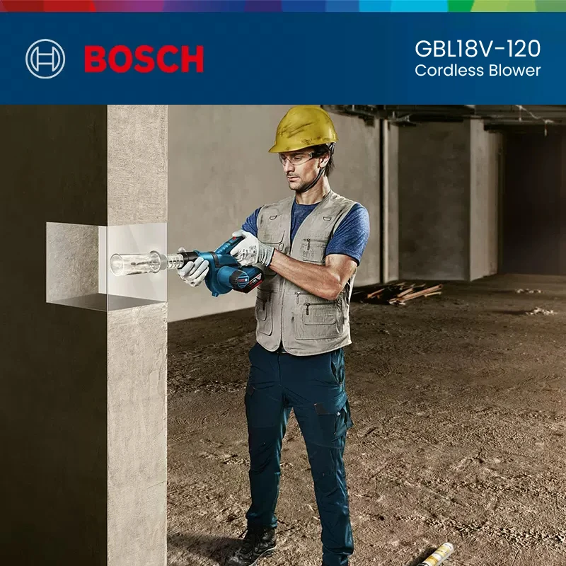 BOSCH GBL18V-120 Cordless Blower Rechargeable Lithium Battery Blower Leaf  Blower Computer Dust Collector Electric Hair Dryer - AliExpress