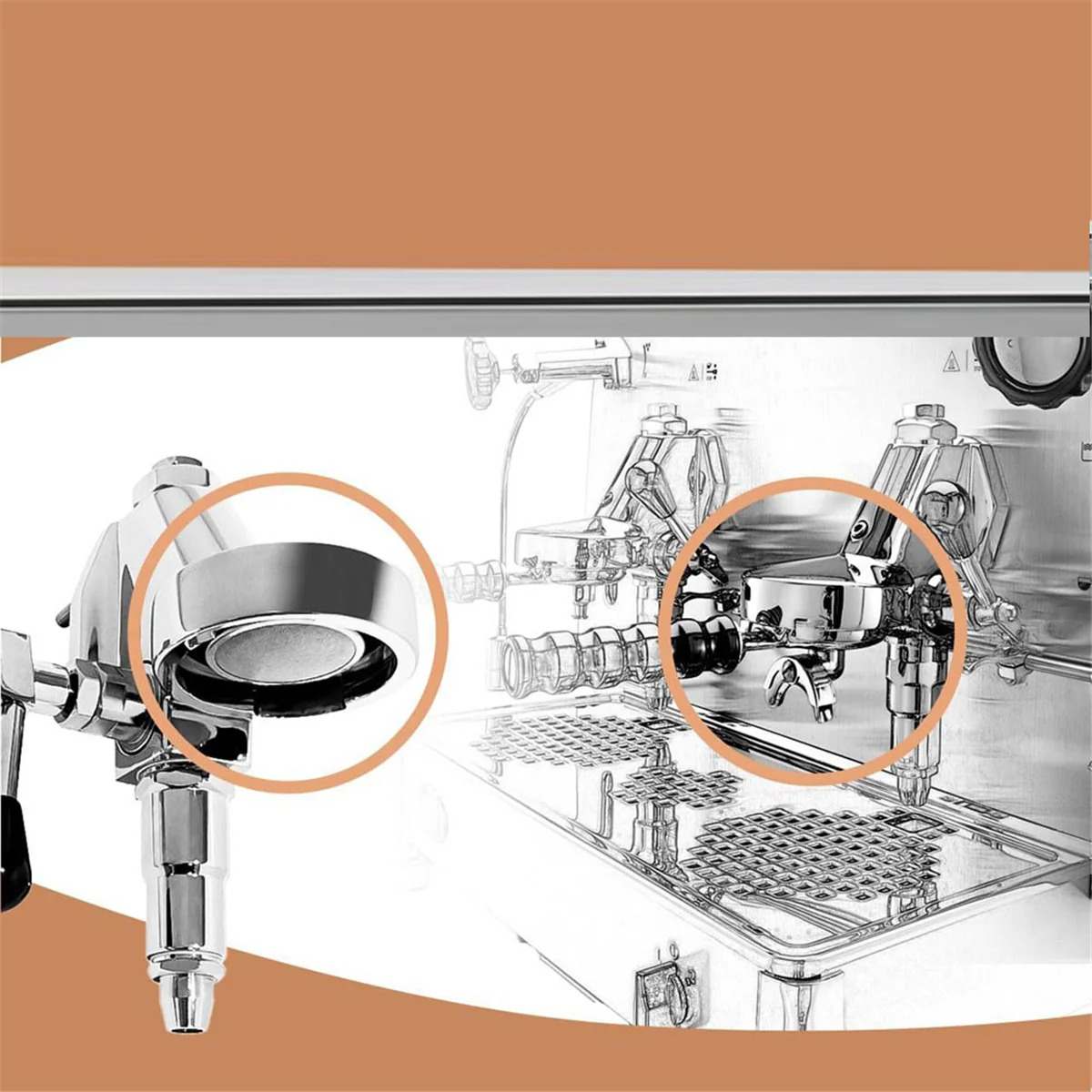 Espresso Machine Shower Screen Replacement Filter