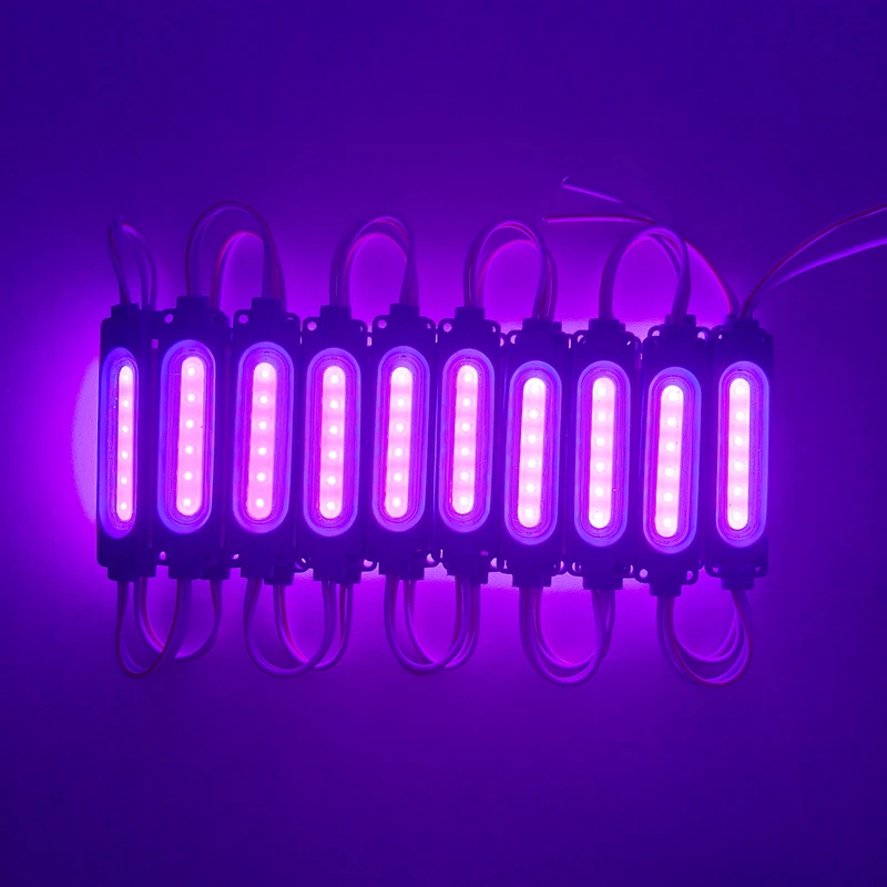 10/20pcs 12V Injection with Lens COB LED Module Bright LED COB Module Light IP65 Waterproof Backlight for Sign Channel Letter