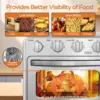 Air Fryer Toaster Oven, 4 Slice Toaster Airfryer Countertop Oven, Electric Hot Oven 5