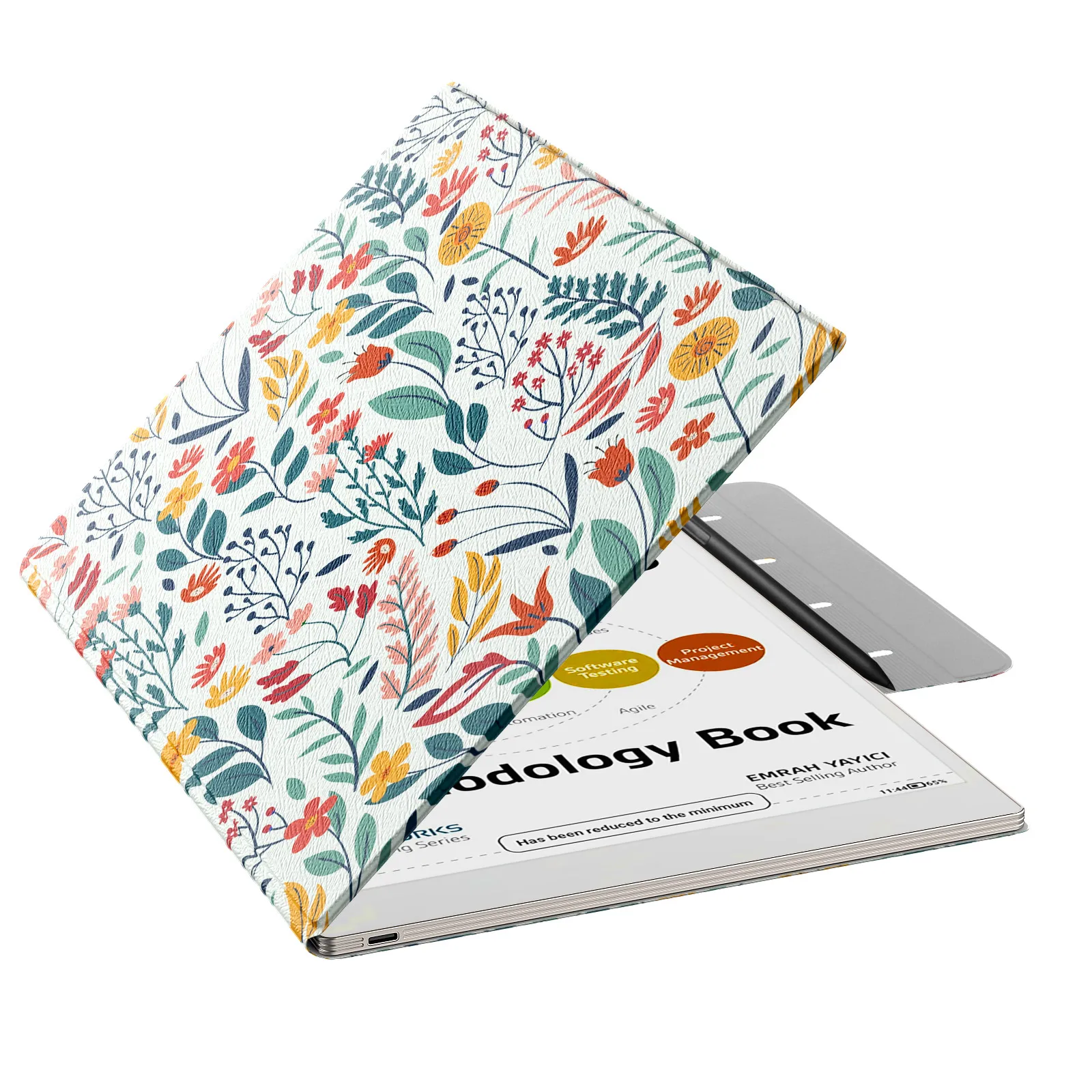 Étui MoKo pour Remarkable Paper Pro 2024 11,8", étui magnétique Ultra-fin léger avec large fermoir de protection pour stylo, veille automatique
