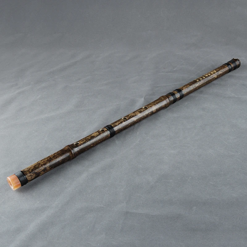 Natural Bamboo 54CM Shakuhachi Handmade Chinese Traditional Musical Instrument D Key For Beginners Woodwind Flutes