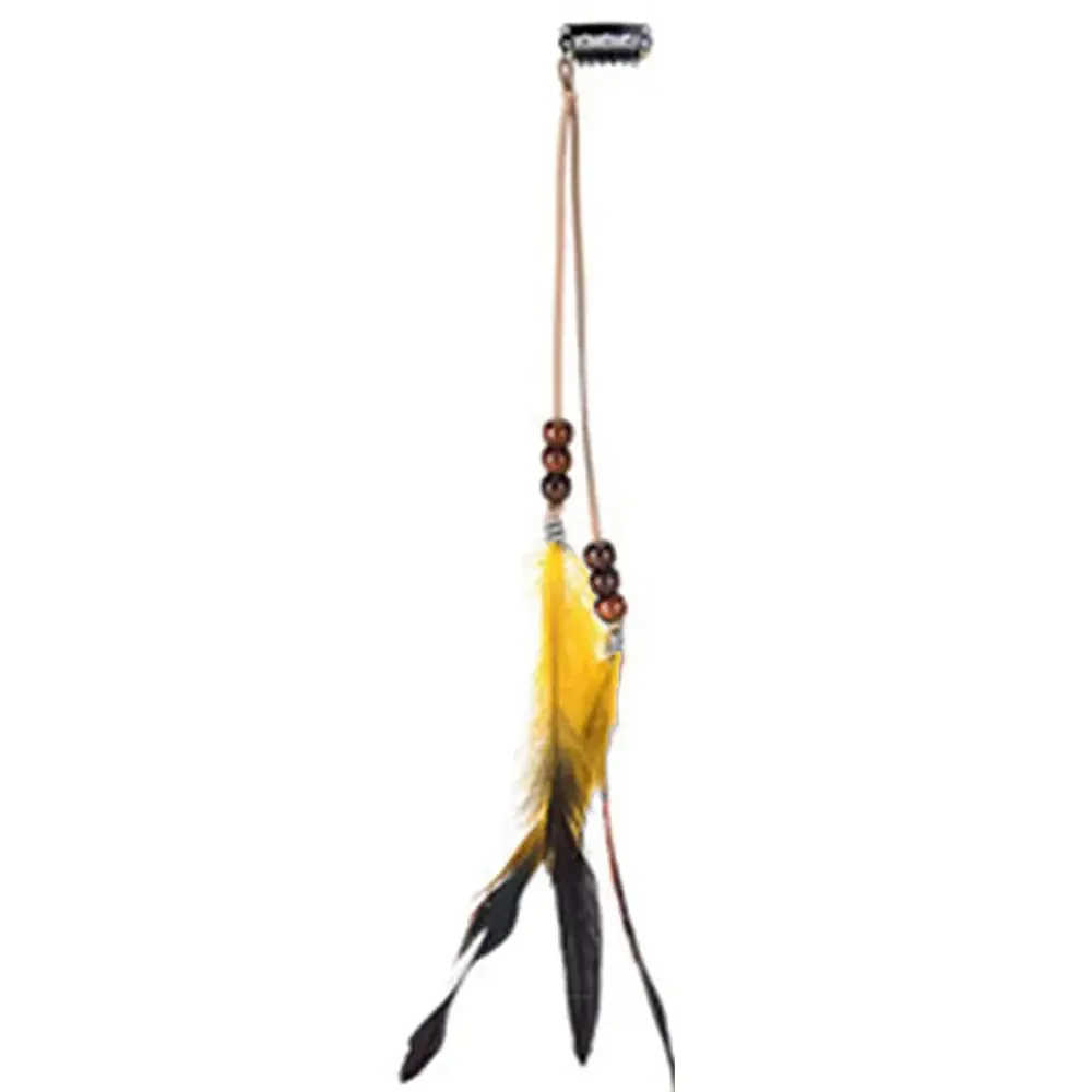 Pena Cabelo Corda para Mulheres, Hairclips, Headband Colorido, Novidade Clipe Headdress, Festa Moda Headwear, Extensão Do Cabelo