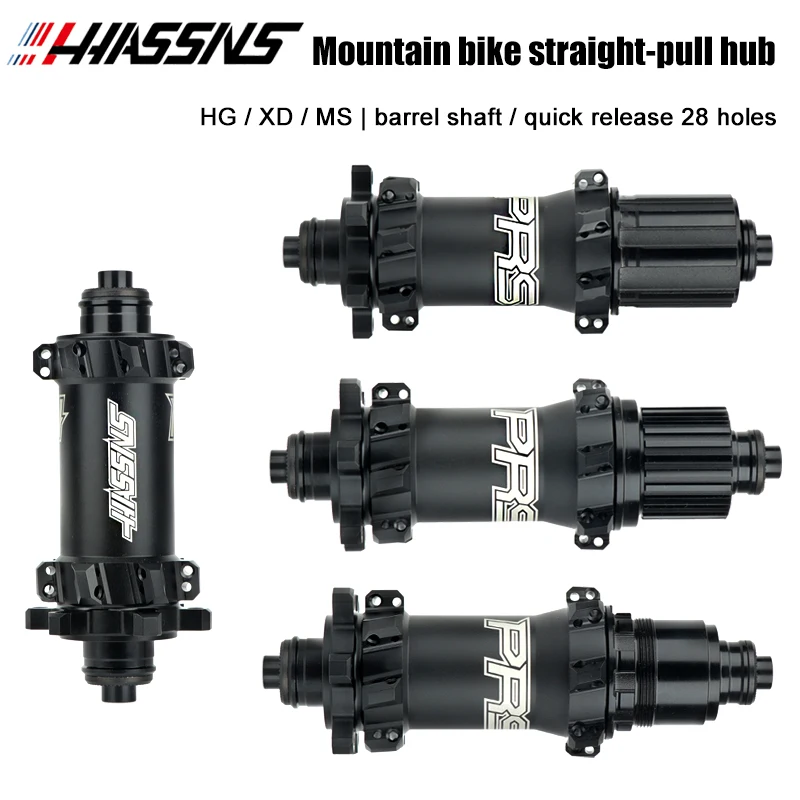 HASSNS PRS4 Freehub Mtb Cube 28 Furos Cubo THRU Microspline Bicycle