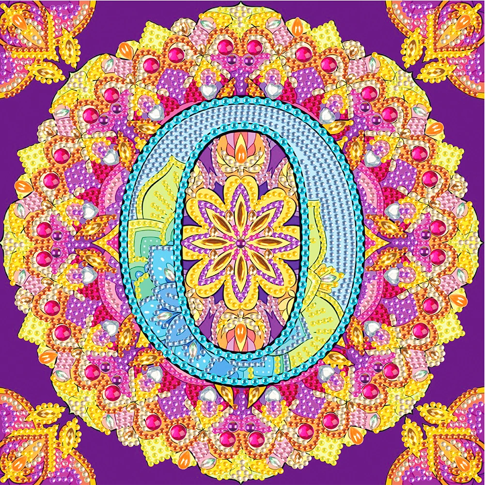 5D DIY Diamond Painting Capital Letters Diamond Embroidery Painting Full Round Diamond Mosaic DIY Rhinestones Home Decor Gift - 4