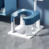 Squatting Toilet Stool Chair Non Slip Thick Household Widen Panel Sturdy Rounded Edge Easy to Wash Potty Chairs for Bathroom 3
