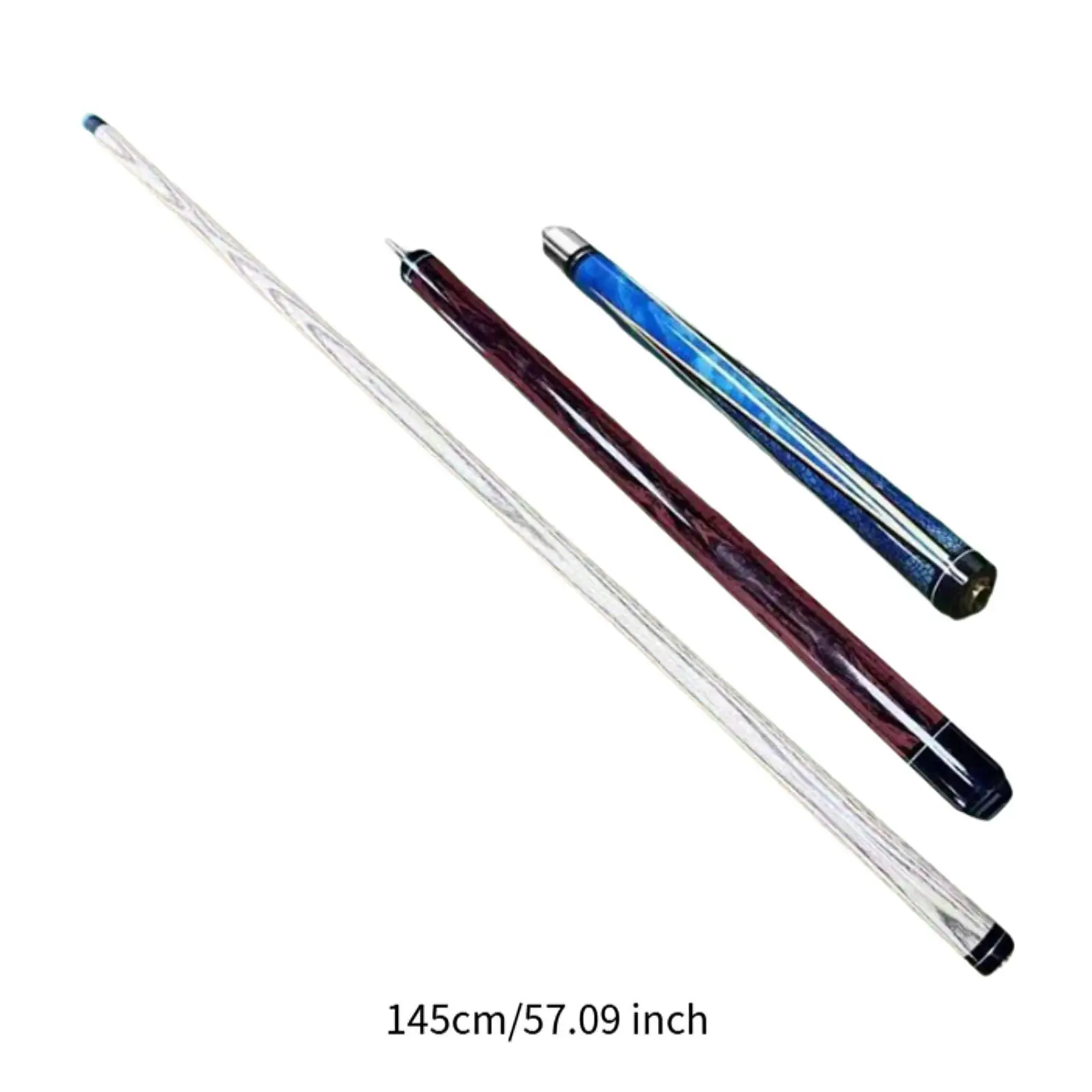 Pool Cue Segmented Punch Cue Break Jump for Practice Pool Game Home