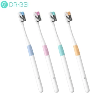 Dr. Bei 수입 부드러운 모피 베이스 칫솔, 식품 등급 재료, 여행 상자 미포함, 커플 칫솔, 정품