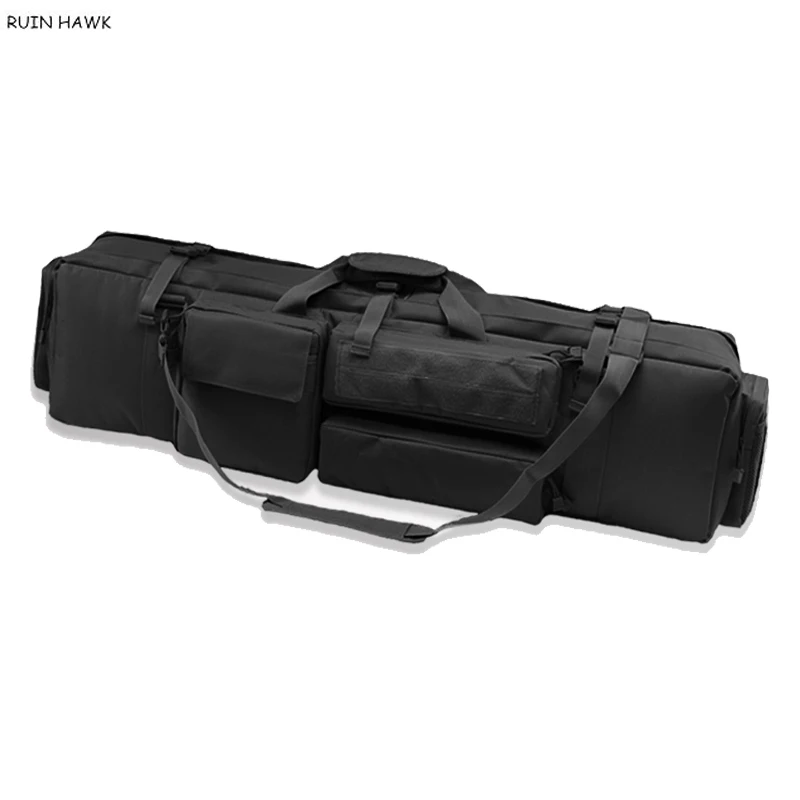 Outdoor Multifunctional Sports Tactical Bag 1000D Nylon Large Gun Shoulder Bag Hunting Shooting Rifle Gun Bag