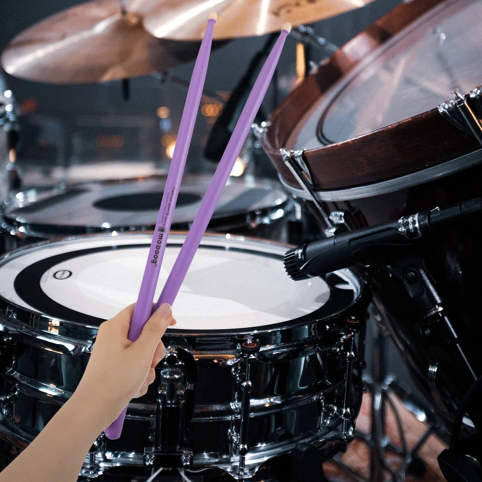 

Maple Sticks Simple Drumsticks Timpani Mallets Wooden Drumsticks Cute Instruments For Adult Students To Use