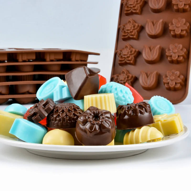 Stampo per cioccolato di san valentino stampi per cioccolatini in Silicone  per la cottura di budino di gelatina antiaderente stampo per Sugarcraft