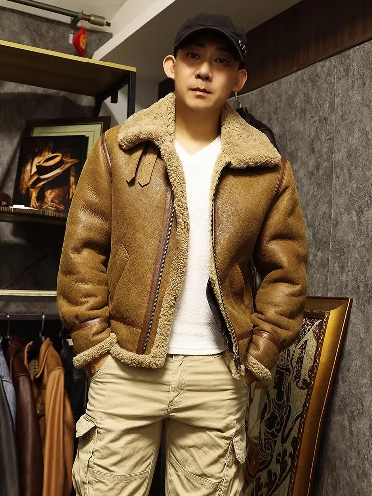 Real Fur Coat Winter Natural Genuine Leather - Uniqwear