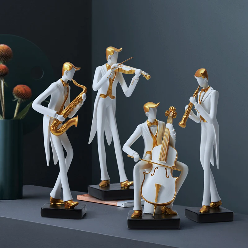 

Musician character decorations violin piano cello saxophone band crafts 여자 알몸보지 구멍피규어 arma de bolinha de gel elétrica