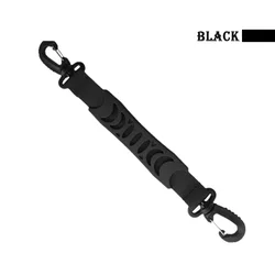 High-Strength Professional Inline Skate Handles with Convenient Laces (Black)