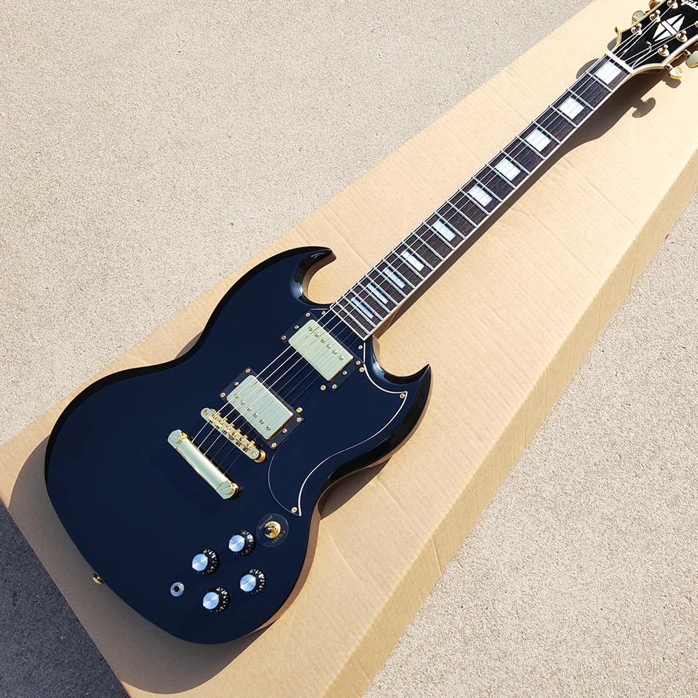 High Quality Black SG Custom Electric Guitar high-quality-black-sg-custom-electric-guitar