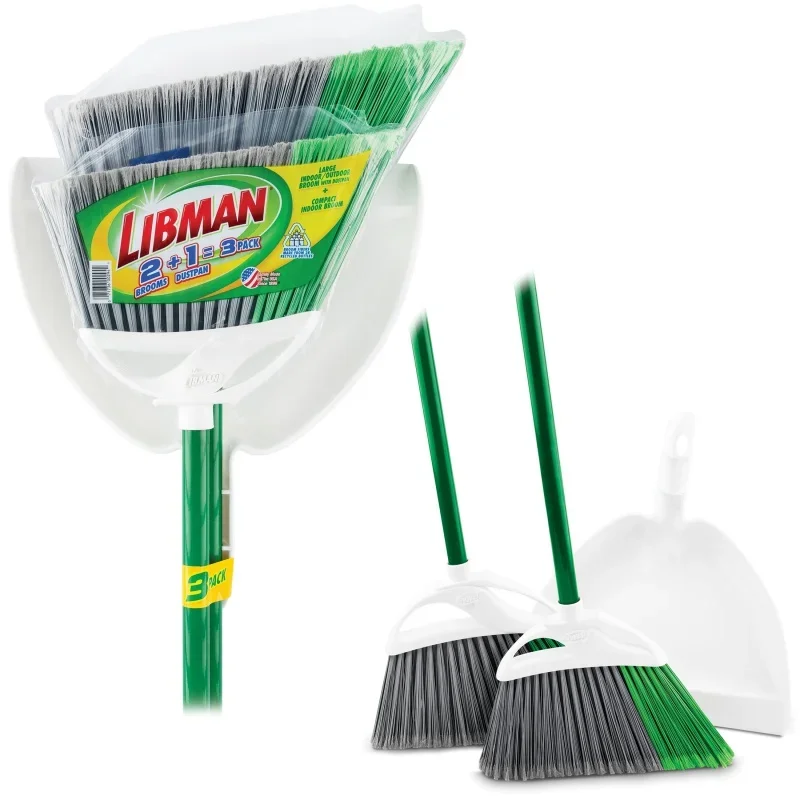 

Точная угловая метла Libman и кожух для сбора пыли