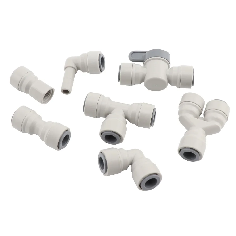 Water Pipe Fitting RO Quick Connector 3/8
