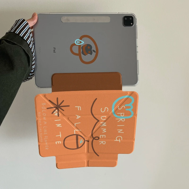 Vibrant Fruit Print Y-Fold Tablet Case