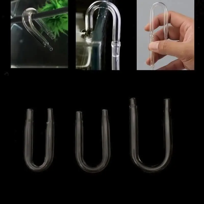 Aquarium Glass Plant Co2 Diffuser U Shape Tube Set... - Grandado
